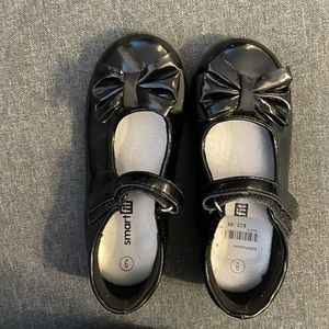 Black patent dress shoes